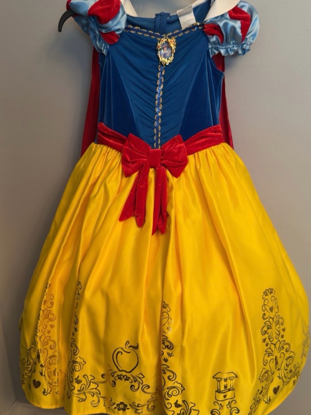 Disney Blue, Yellow & Red Princess Costume Dress